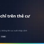Đổi địa chỉ trên thẻ cư trú sau khi chuyển nhà ở Nhật