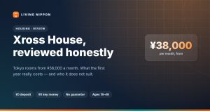 Xross House Review: Are Tokyo's ¥38,000 Share Houses and Furnished Rooms Actually Worth It?